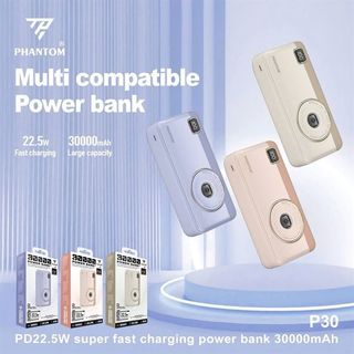 Pin Dự Phòng P30 - 30.000mah Qc3.0 22.5w (Cái)