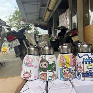 Bình Giữ Nhiệt Cà Phê Lùn Labubu 300ml (Thùng 100 Cái)