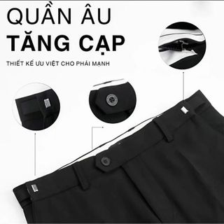 Quần âu nam chỉnh cạp TUTO5 Menswear QDT03 - quần âu tăng cạp chất vải cotton chéo cao cấp form dáng trẻ trung