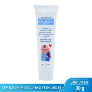 Kem dưỡng ẩm ngừa rôm sẩy và hăm tả em bé Oribebe 30g