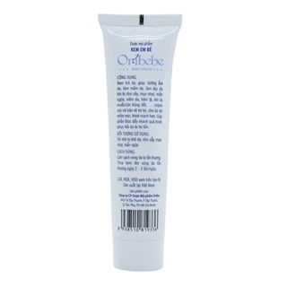 Kem dưỡng ẩm ngừa rôm sẩy và hăm tả em bé Oribebe 30g
