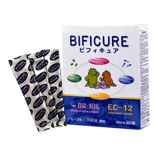 Men vi sinh Nhật bản Bificure 20gói, bs lợi khuẩn, cải thiện táo bón, rối loạn tiêu hoá