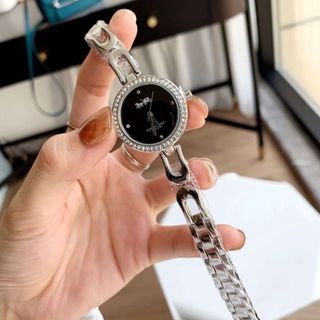 ĐỒNG HỒ THỜI TRANG NỮ KOACH LẮC MINI MẶT TRÒN VIỀN HỘT