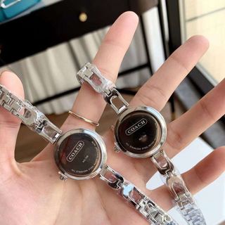 ĐỒNG HỒ THỜI TRANG NỮ KOACH LẮC MINI MẶT TRÒN VIỀN HỘT