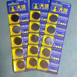 VỈ 5 PIN CR2032 LITHIUM 3V