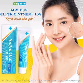 Kem làm giảm mụn , mờ thâm Sulfur Ointment 30ml