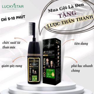 Gội là đen thảo dược kèm lược 250ml