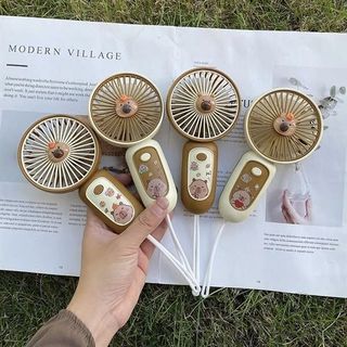 Quạt Tích Điện Mini Cute Capybara (Thùng 144 Cái)