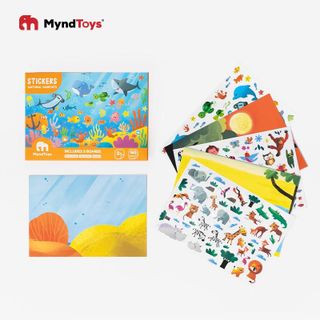 Sticker cho bé chủ đề giao thông metro city Đồ Chơi