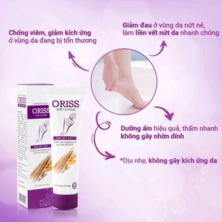 Kem giảm nứt gót chân Oriss 30g