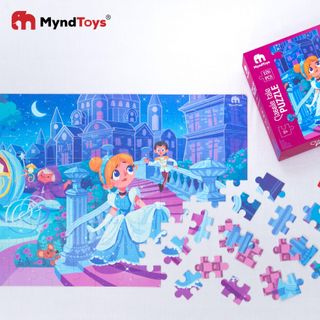 Đồ chơi xếp hình Cinderella giúp rèn tư duy và khả năng suy luận- Dành cho bé từ 4 tuổi- Classic Cinderella MyndToys Ghép Hình