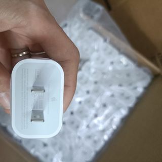 Củ sạc nhanh 35W Chân Dẹp có chống nổ hộp Siu Xanh