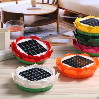 Máy Niệm Phật Năng Lương Mặt Trời Hoa sen có Khe thẻ nhớ loại tốt
