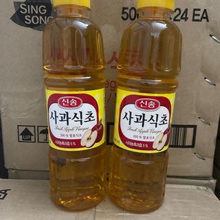 Giấm táo Singsong 500ml*24 chai
