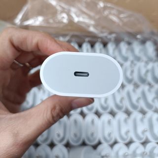 Bộ sạc nhanh 35W Chân Tròn cáp C to C có chống nổ hộp liền Siu Xanh