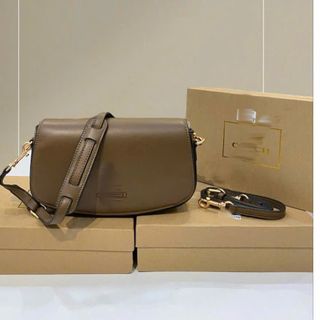 Túi đeo vai da trơn kèm dây đeo chéo fullbox sang trọng-f624