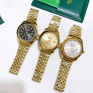 Đồng hồ nam rls máy pin giả cơ chạy kim trôi