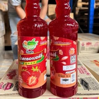 Siro Dingfong 760ml Vị Dâu