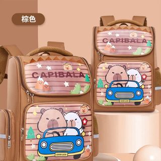 Balo Chống Gù CapyBara ( size lớn 42cm*31cm*18cm)