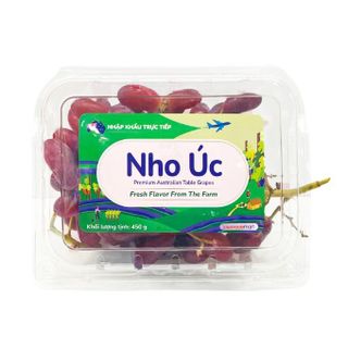 Nho đỏ Crimson Úc 450g (1 Hộp)