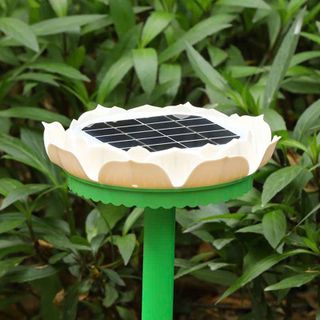 Máy Niệm Phật Năng Lương Mặt Trời Hoa sen có Khe thẻ nhớ loại tốt