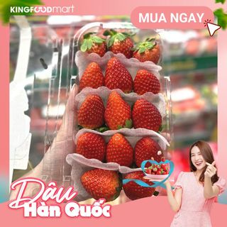 Thùng dâu Hàn Quốc 330g (4 hộp)