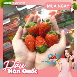 Thùng dâu Hàn Quốc 330g (4 hộp)