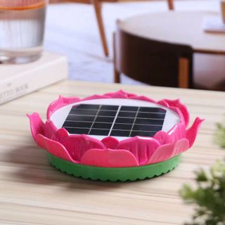 Máy Niệm Phật Năng Lương Mặt Trời Hoa sen có Khe thẻ nhớ loại tốt