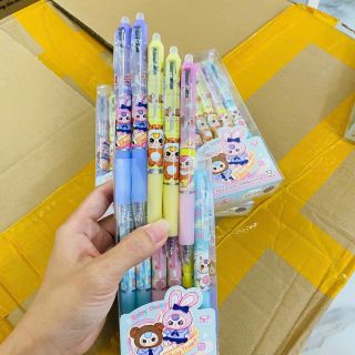 BÚT GEL XÓA MỰC TÍM BABYTHREE HỘP 12 CÂY 069 - LADY'S PASSION