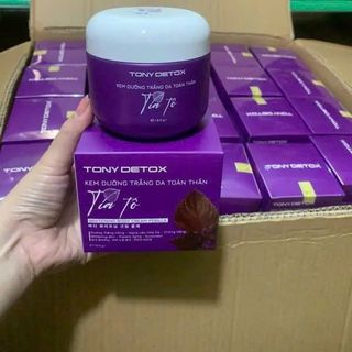Kem Body Tía Tô-Kem dưỡng trắng da toàn thân tía tô tony180g