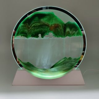 Tranh cát chảy chuyển động 3D kết hợp đèn LED sáng tạo- Decor đèn trang trí nhiều công dụng, trang trí nhà cửa văn phòng
