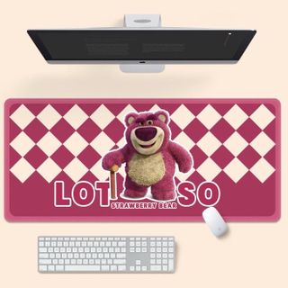Tấm Lót Máy Tính Gấu Dâu
