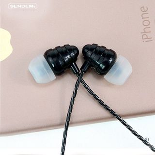 Tai nghe Sendem X1 chân 3.5mm cáp trong suốt