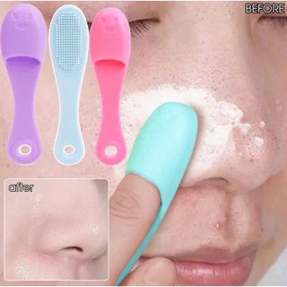 Cọ rửa mặt silicon xỏ ngón tay