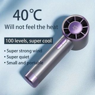 QUẠT TÍCH ĐIỆN CẦM TAY 100 CẤP ĐỘ