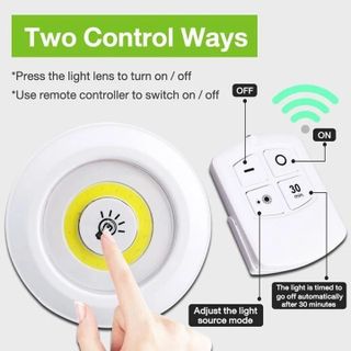 BỘ 3 ĐÈN LED ĐIỀU KHIỂN TỪ XA