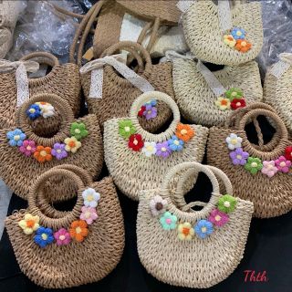 Túi cói nhiều màu giá sỉ