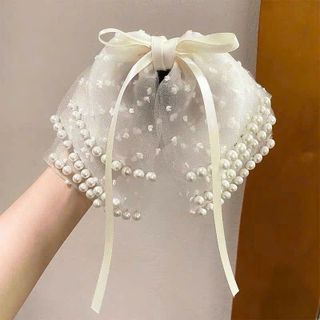Kẹp Tóc Nơ Ruy Băng Lớn Phong Cách Hàn Quốc Thanh Lịch Cho Nữ