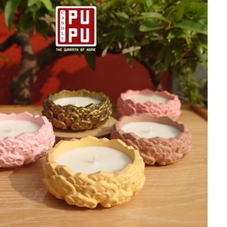 Nến thơm Búp Sen PuPucandle - Vẽ đẹp của sự thuần khiết