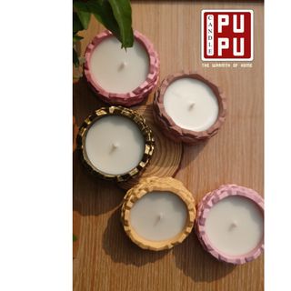 Nến thơm Búp Sen PuPucandle - Vẽ đẹp của sự thuần khiết