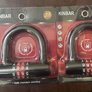 Ổ KHÓA CHỐNG TRỘM 4 SỐ CHỮ U KINBAR