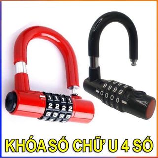 Ổ KHÓA CHỐNG TRỘM 4 SỐ CHỮ U KINBAR