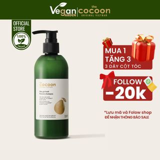 Dầu gội bưởi Cocoon 310ml giảm rụng tóc và kích mọc tóc - Thuần Chay Vegan Garden