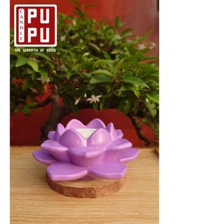 Nến thơm Hoa Sen PuPucandle - Vẽ đẹp của sự thuần khiết