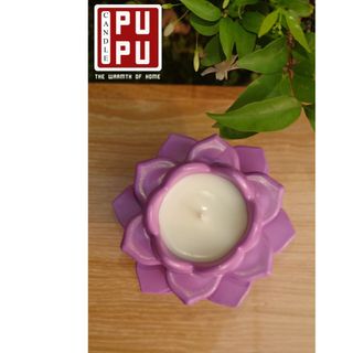 Nến thơm Hoa Sen PuPucandle - Vẽ đẹp của sự thuần khiết