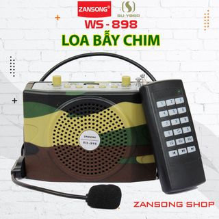 LOA TRỢ GIẢNG BẪY CHIM ZANSONG WS- 898