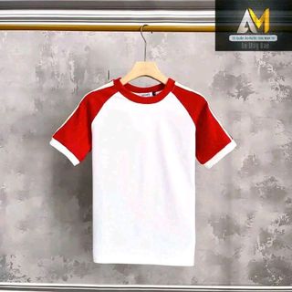 《Mua 1 tặng 4》Áo thun Unisex cổ tròn phối vai áo (Mã : HOKO65) - Khách được chọn màu, chọn size