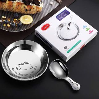 SET THÌA KHAY INOX CAPY BARA CHỐNG NÓNG KÈM KÌA giá sỉ