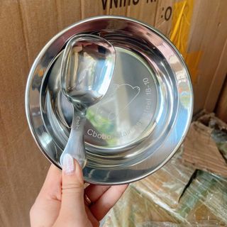 SET THÌA KHAY INOX CAPY BARA CHỐNG NÓNG KÈM KÌA