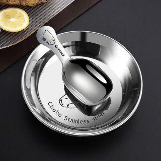 SET THÌA KHAY INOX CAPY BARA CHỐNG NÓNG KÈM KÌA